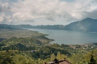 Foto Aussicht auf den Batursee von der Restaurantterrasse